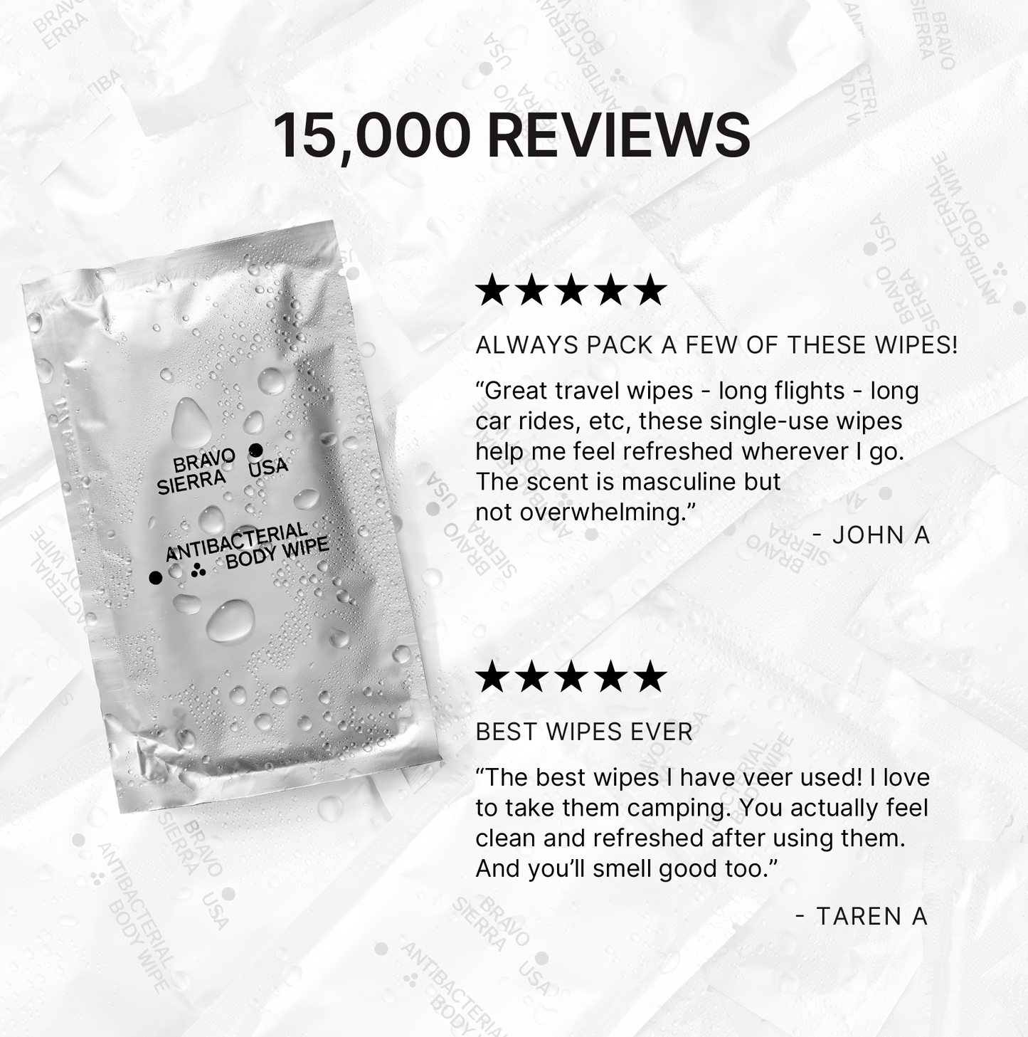 ANTIBACTERIAL BODY WIPES